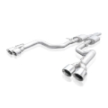 Picture of Stainless Works 15-19 Dodge Challenger 6-2L-6-4L Hemi 3in Legend Catback X-Pipe w-4in Quad Tips