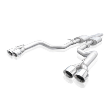 Picture of Stainless Works 15-19 Dodge Challenger 6-2L-6-4L Hemi 3in Legend Catback X-Pipe w-4in Quad Tips
