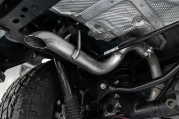 Picture of MBRP 2019 Ford Ranger Ecoboost 2-3L 4in OD Tip Single Side Exit 3in T304 Cat Back