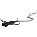 Picture of MagnaFlow 2019 Hyundai Veloster 1-6L 2-5in Center Exit Stainless Steel Cat-Back Exhaust w-Blk Tips