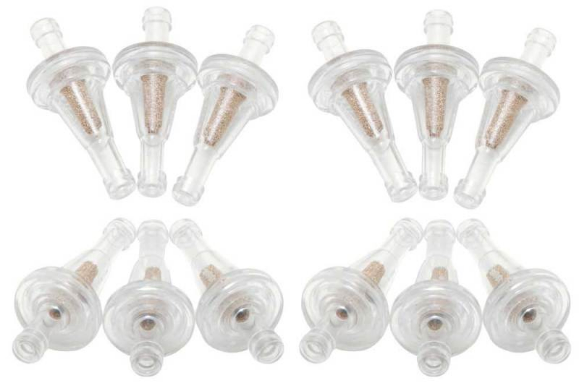Picture of K&N 0-25in Flange 2-15in Length 1in OD Sintered Porous Bronze Fuel Filter Set of 12