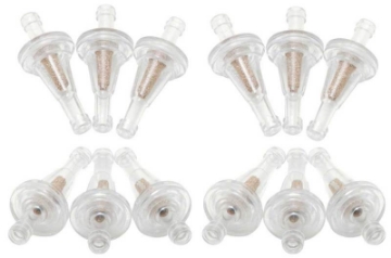 Picture of K&N 0-25in Flange 2-15in Length 1in OD Sintered Porous Bronze Fuel Filter Set of 12