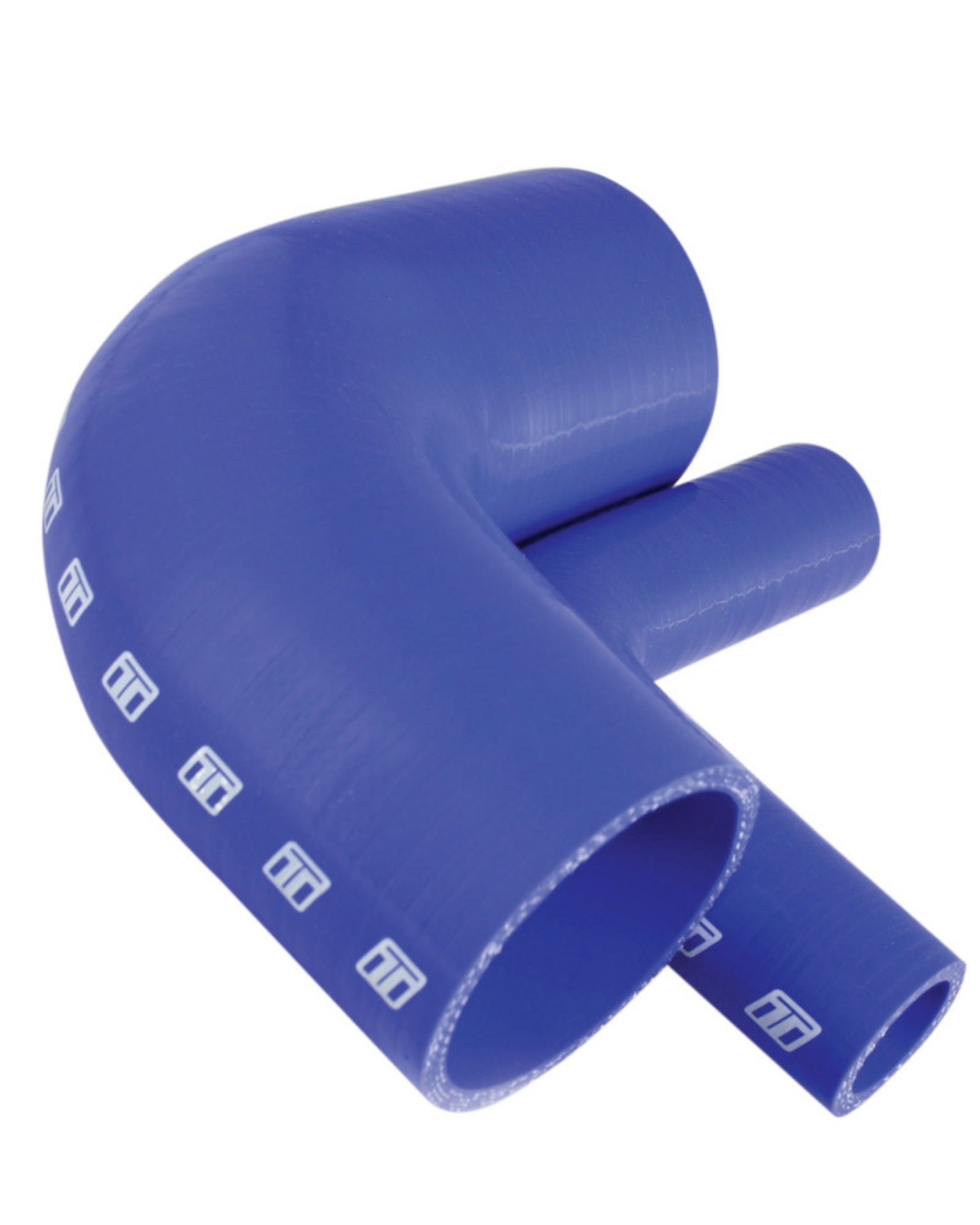 Picture of Turbosmart 90 Elbow 3-50 - Blue Silicone Hose