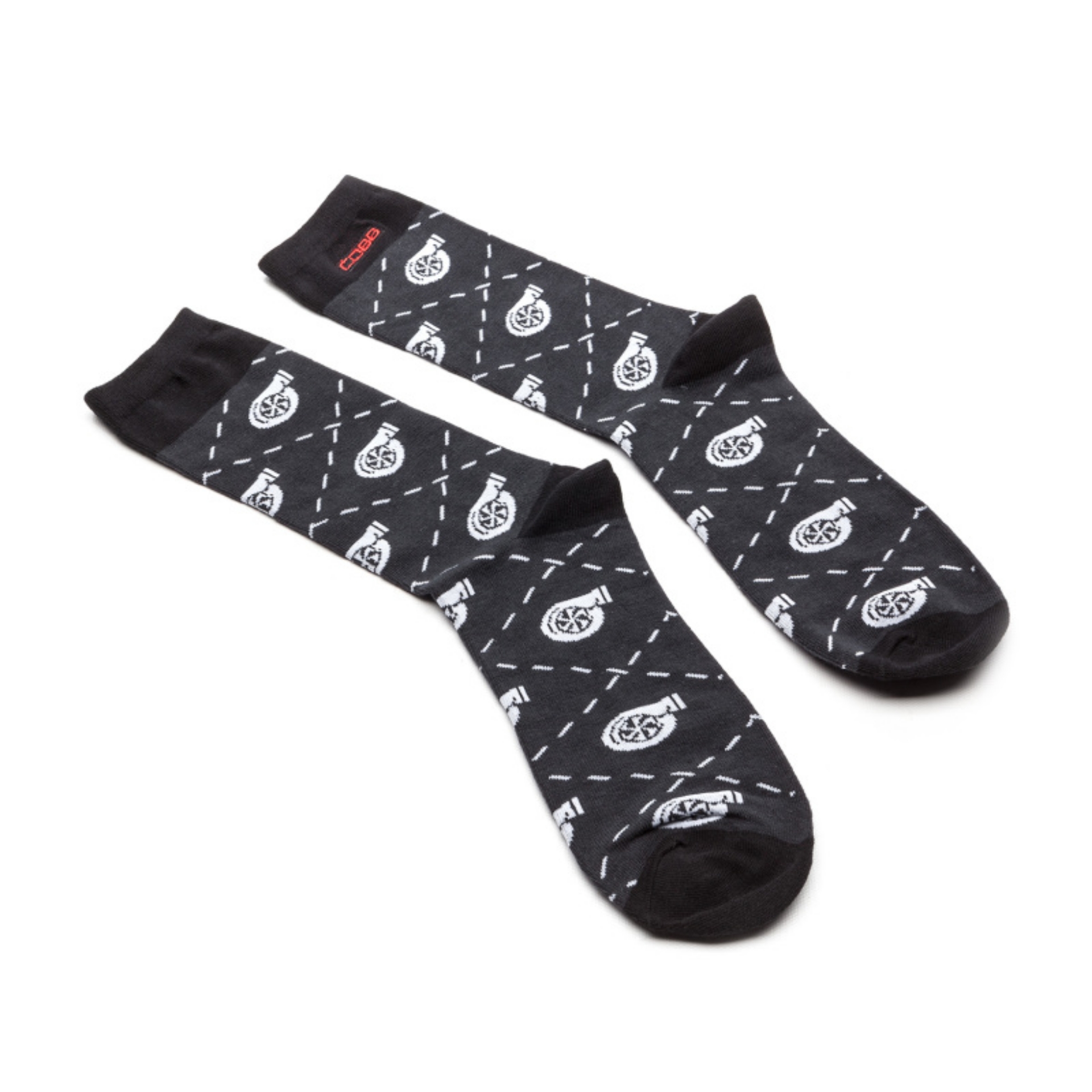 Picture of Cobb Tuning Crew Socks Mens Standard Size US 9-13