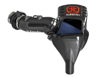 Picture of aFe Momentum Black Series Carbon Fiber CAIS w-Pro 5R Filter 17-18 Honda Civic Type R I4-2-0L t