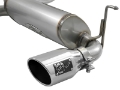 Picture of aFe Rebel Series 2-5in 409 SS Cat-Back Exhaust w- Polished Tips 18-19 Jeep Wrangler JL V6 3-6L