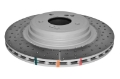 Picture of DBA 11-12 BMW 1M E82 Rear Slotted & Dimpled 4000 Series Rotor