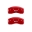 Picture of MGP 4 Caliper Covers Engraved Front & Rear MGP Red Powder Coat Finish Silver Characters