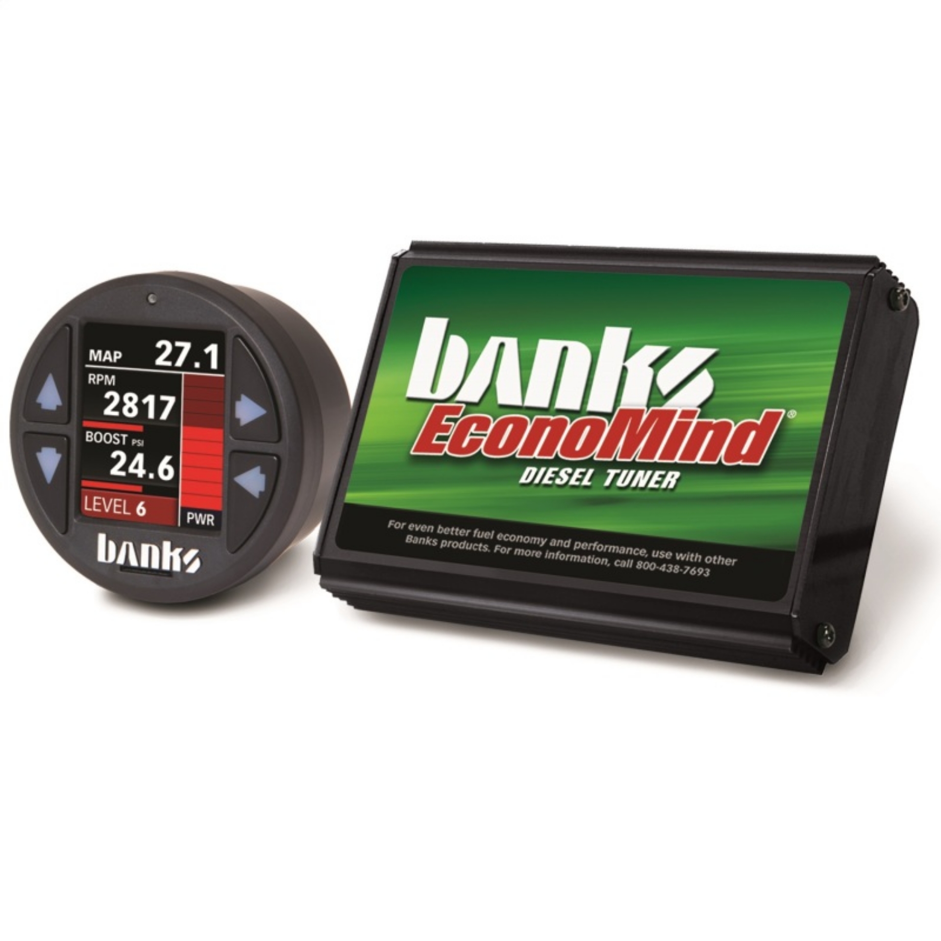 Picture of Banks Power 03-05 Dodge 2500-3500 5-9L Diesel Economind Diesel Tuner w- Banks iDash-1-8