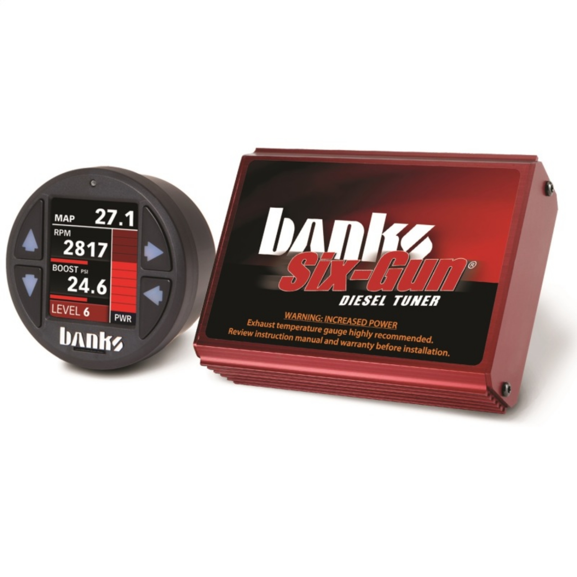 Picture of Banks 07-10 Chevy-GMC 2500-3500 6-6L LMM Six-Gun Diesel Tuner w- iDash-1-8