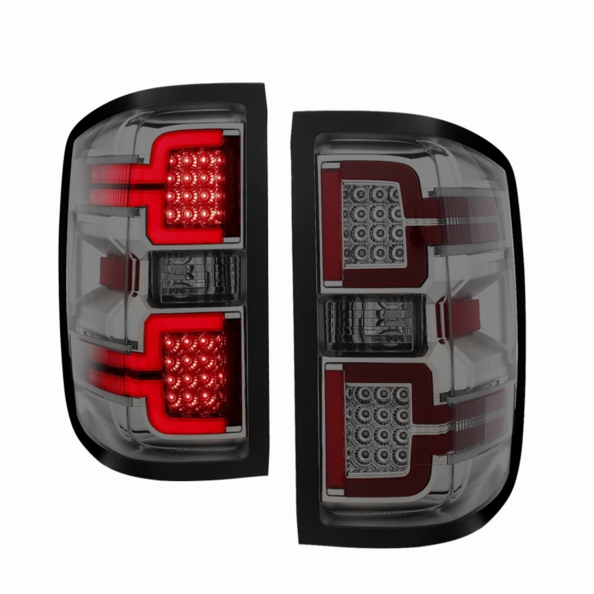 Picture of ANZO 2014-2018 Chevy Silverado 1500 LED Taillights Smoke