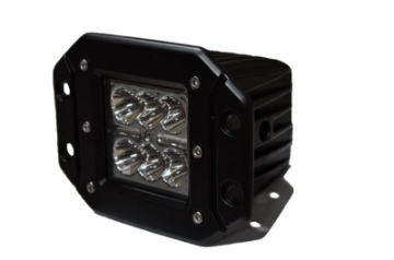 Picture of DV8 Offroad 3in Flush Mount LED Lights 20W Flood-Spot 5W Cree