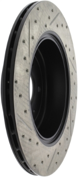Picture of StopTech 10 Hyundai Genesis Coupe w- Factory Brembo Slotted & Drilled Left Rear Rotor