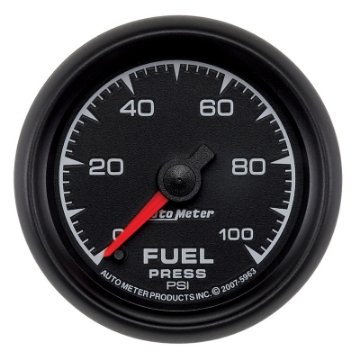 Picture of Autometer ES 52mm 0-100 PSI Fuel Pressure Gauge
