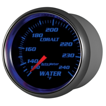 Picture of Autometer Cobalt 66mm 120-240 Degree F Mechanical Water Temperature Gauge