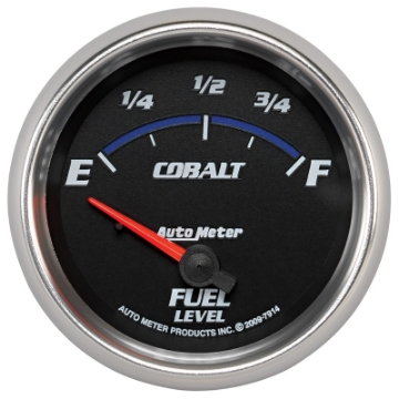 Picture of Autometer Cobalt 66-7mm 0-90 ohms Fuel Level Gauge