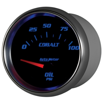 Picture of Autometer Cobalt 66-7mm 0-100 PSI Oil Pressure Gauge