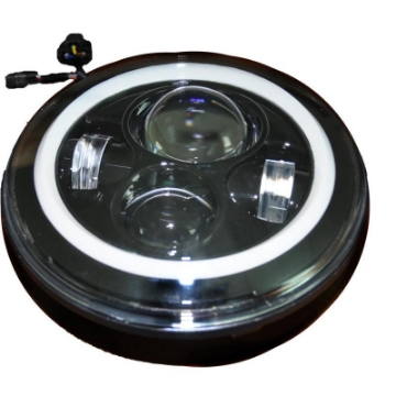 Picture of DV8 Offroad 07-18 Jeep Wrangler JK LED Projector Headlights