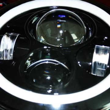 Picture of DV8 Offroad 07-18 Jeep Wrangler JK LED Projector Headlights