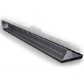 Picture of DV8 Offroad 07-18 Jeep Wrangler JK Plated Steel Rock Slider Steps - Matte Black 4 Door Only