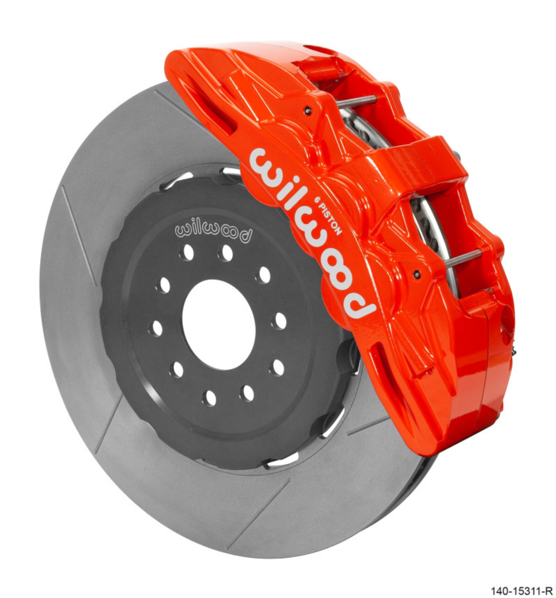 Picture of Wilwood SX6R Front Brake Kit 15in GT Slotted Red 05-13 Chevy Corvette