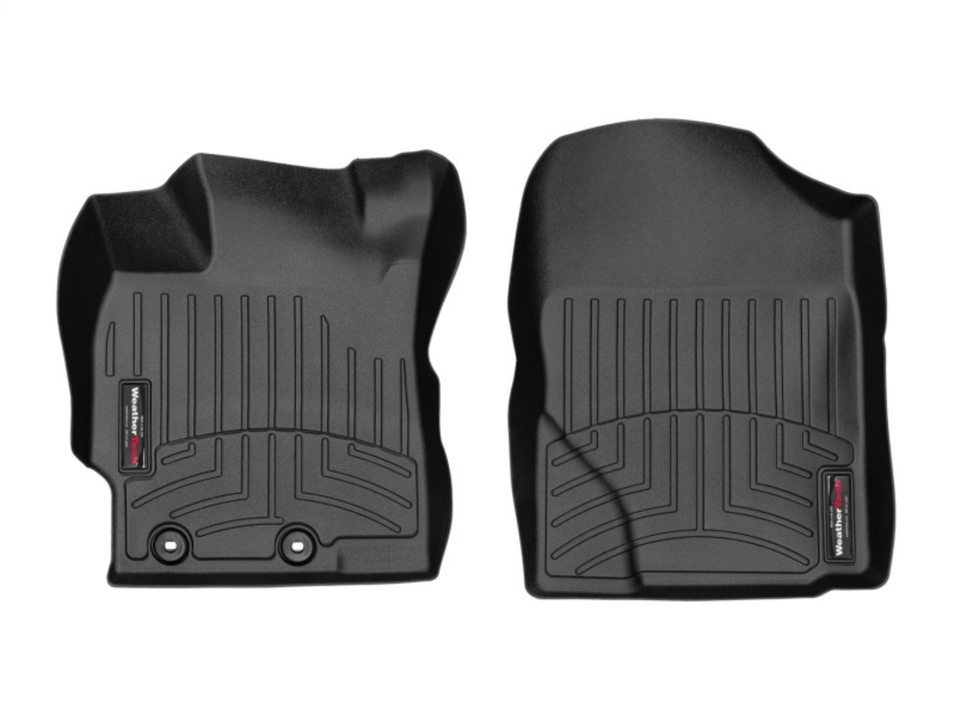 Picture of WeatherTech 2012-2018 Toyota Yaris Hatchback Front FloorLiner - Black
