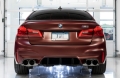 Picture of AWE Tuning 18-19 BMW M5 F90 4-4T AWD Axle-back Exhaust - Track Edition Chrome Silver Tips