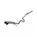 Picture of MBRP 13-18 Hyundai Veloster Turbo Dual Exit T409 2 1-2in Cat Back w- Carbon Fiber Tips