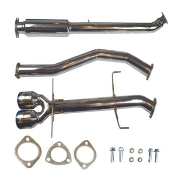Picture of Injen 17-20 Honda Civic Si 1-5L Turbo Sedan Only 3in Cat-Back Stainless Steel Exhaust