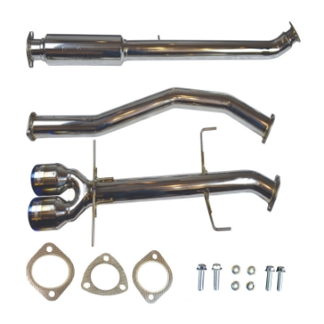 Picture of Injen 17-20 Honda Civic Si 1-5L Turbo Sedan Only 3in Cat-Back Stainless Steel Exhaust