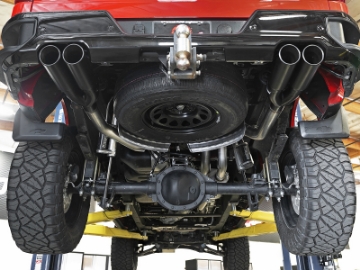 Picture of aFe Vulcan Series 3in 304 SS Exhaust Cat-Back w- Black Tips 2019 GM Silverado-Sierra 1500 V8-5-3L