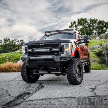 Picture of Westin 17-19 Ford F-250-350 Pro-Mod Front Bumper - Textured Black