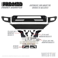 Picture of Westin 13-18 Dodge Ram 1500 - 2019 Ram 1500 Classic Pro-Mod Front Bumper - Textured Black