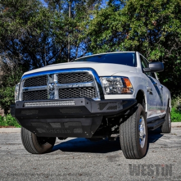 Picture of Westin 2010-2019 Dodge Ram 2500-3500  Old Body Style  Pro-Mod Front Bumper - Textured Black
