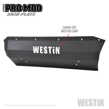 Picture of Westin 18-19 Ford F-250-350 Pro-Mod Skid Plate - Textured Black