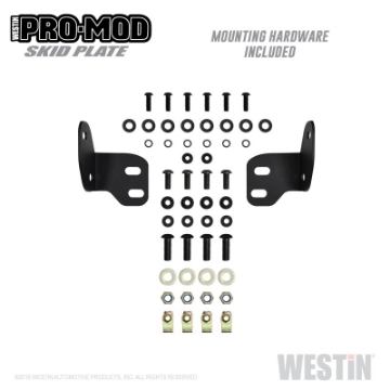 Picture of Westin 18-19 Ford F-250-350 Pro-Mod Skid Plate - Textured Black