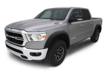 Picture of Bushwacker 19-22 Ram 1500 Excl- Rebel-TRX 76-3 & 67-4in Bed Extend-A-Fender Flares 2pc RR - Blk