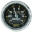 Picture of Autometer Carbon Fiber 52mm 20 PSI Mechanical Boost Gauge