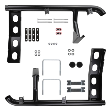 Picture of ARB Summit Step Section Hilux Sc Blk 15On