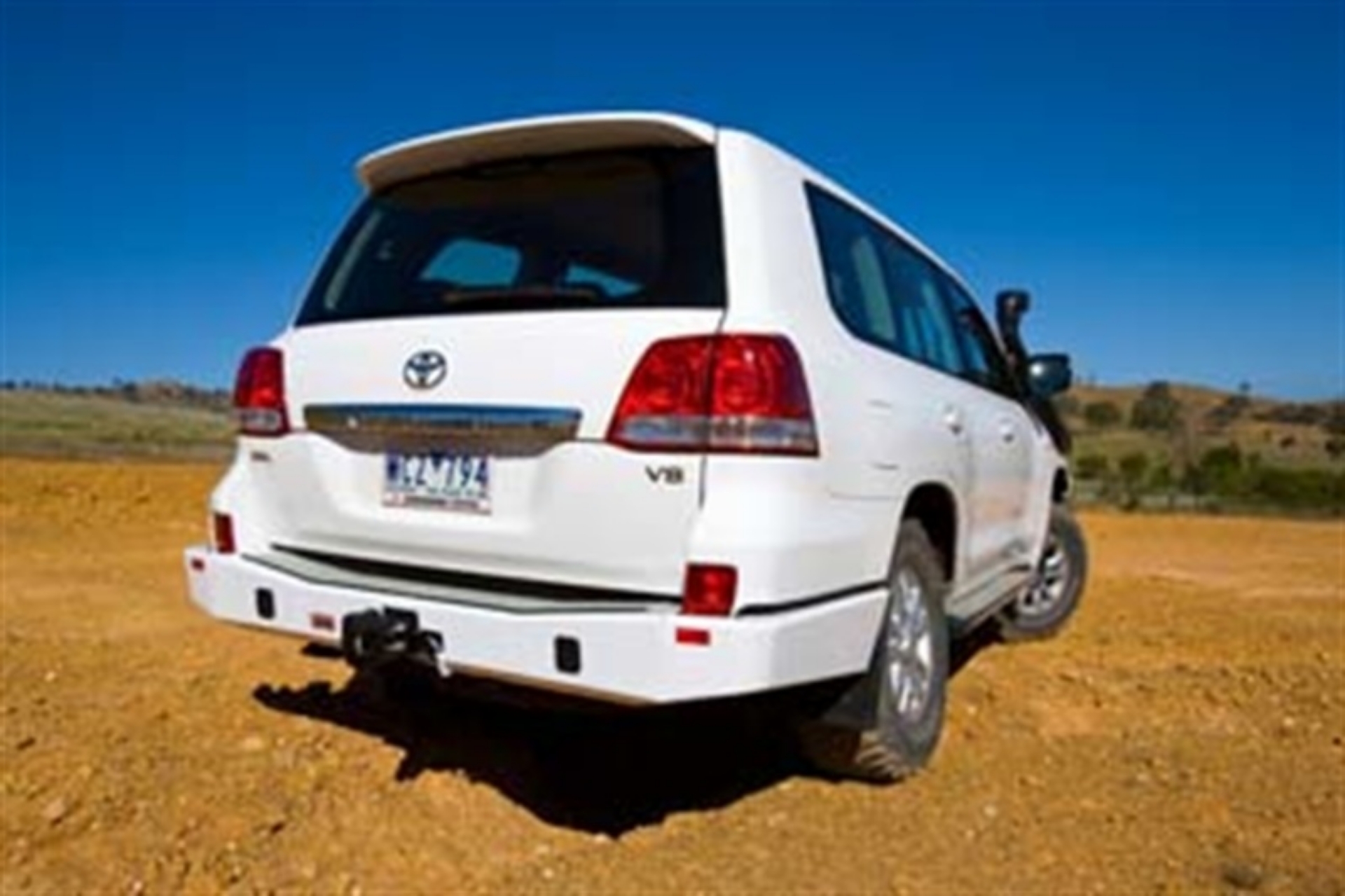 Picture of ARB Rear Protection Bar 200 Series Blk 2007 To 10-15