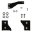 Picture of ARB Swaybar-Pot Fit Kit Np300