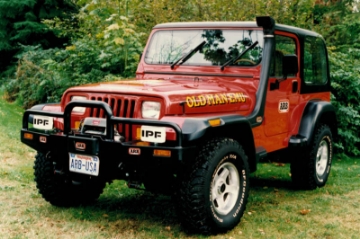Picture of ARB Safari 4X4 Snorkel Vspec Jeep Wrangleryj 4L Pet 87-96