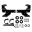 Picture of ARB Bp51 Fit Kit Lc80-105 Rear