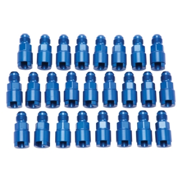 Picture of Russell Performance Adapter -6 AN Male to 5-16in Quick Disconnect Screw - Blue Bulk Pkg 25