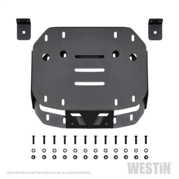 Picture of Westin 18-19 Jeep Wrangler JL WJ2 Spare Tire Relocator - Textured Black