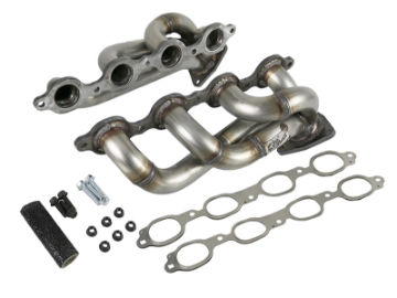 Picture of aFe Twisted Steel 1-3-4in 304SS Shorty Headers 2019 GM Silverado - Sierra 1500 V8-5-3L-6-2L