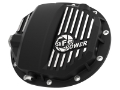 Picture of aFe Power Pro Series AAM 9-5-9-76 Rear Diff Cover Black w-Mach Fins 14-19 GM Silverado-Sierra 1500