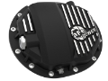 Picture of aFe Power Pro Series AAM 9-5-9-76 Rear Diff Cover Black w-Mach Fins 14-19 GM Silverado-Sierra 1500