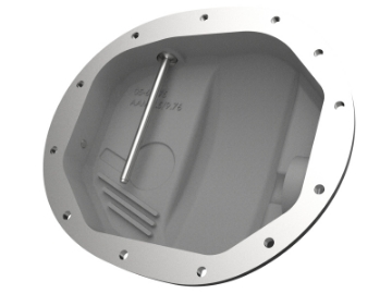 Picture of aFe Power Pro Series AAM 9-5-9-76 Rear Diff Cover Black w-Mach Fins 14-19 GM Silverado-Sierra 1500