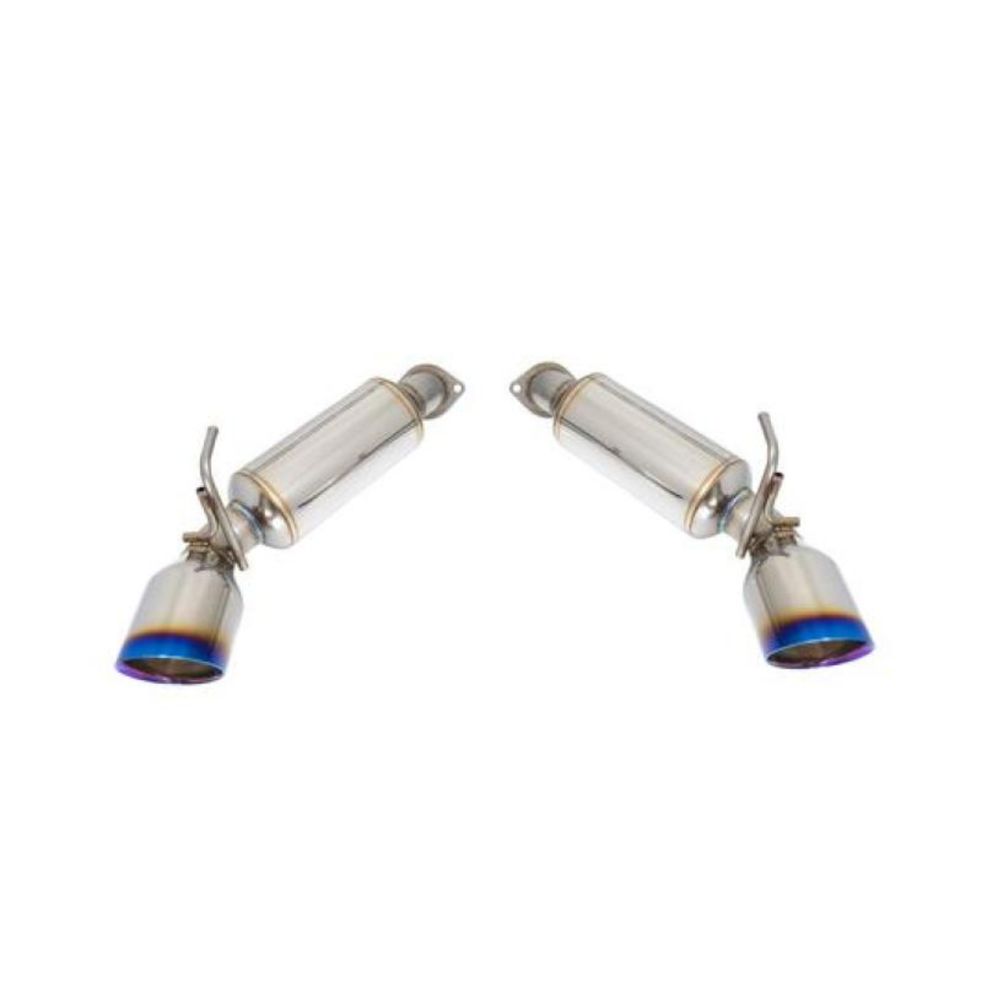 Picture of Remark 09-19 Nissan 370z Axle Back Exhaust w-Burnt Stainless Double Wall Tip